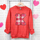 Big K Red Gingham Valentines