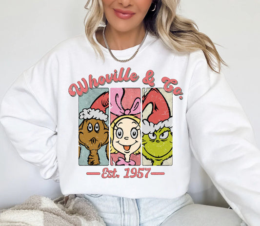 Whoville and Co Christmas Sweatshirt