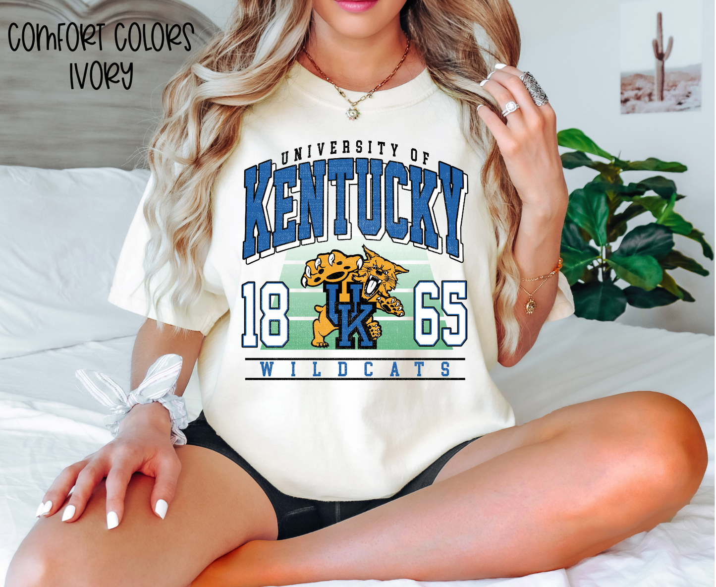 Vintage Kentucky Wildcats Stacked