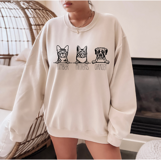 Custom Pet Sweatshirt/Tee